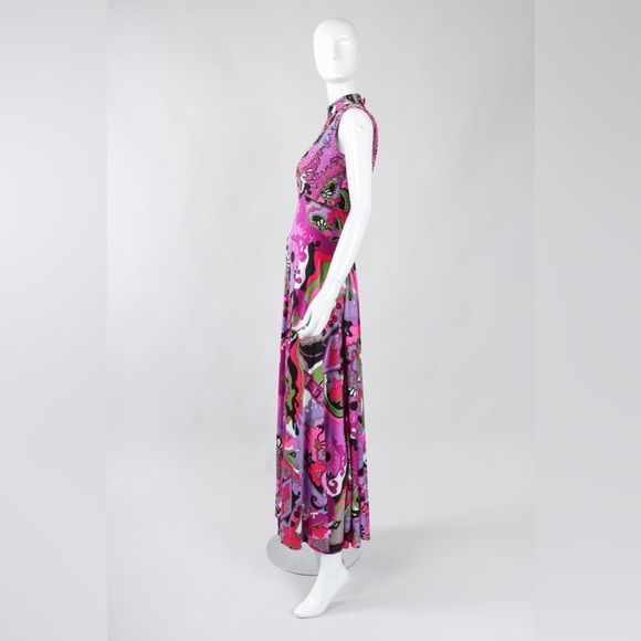 VICTORIA ROYAL Psychedelic Ultra Wide Leg Jumpsuit - Picture 7 of 9